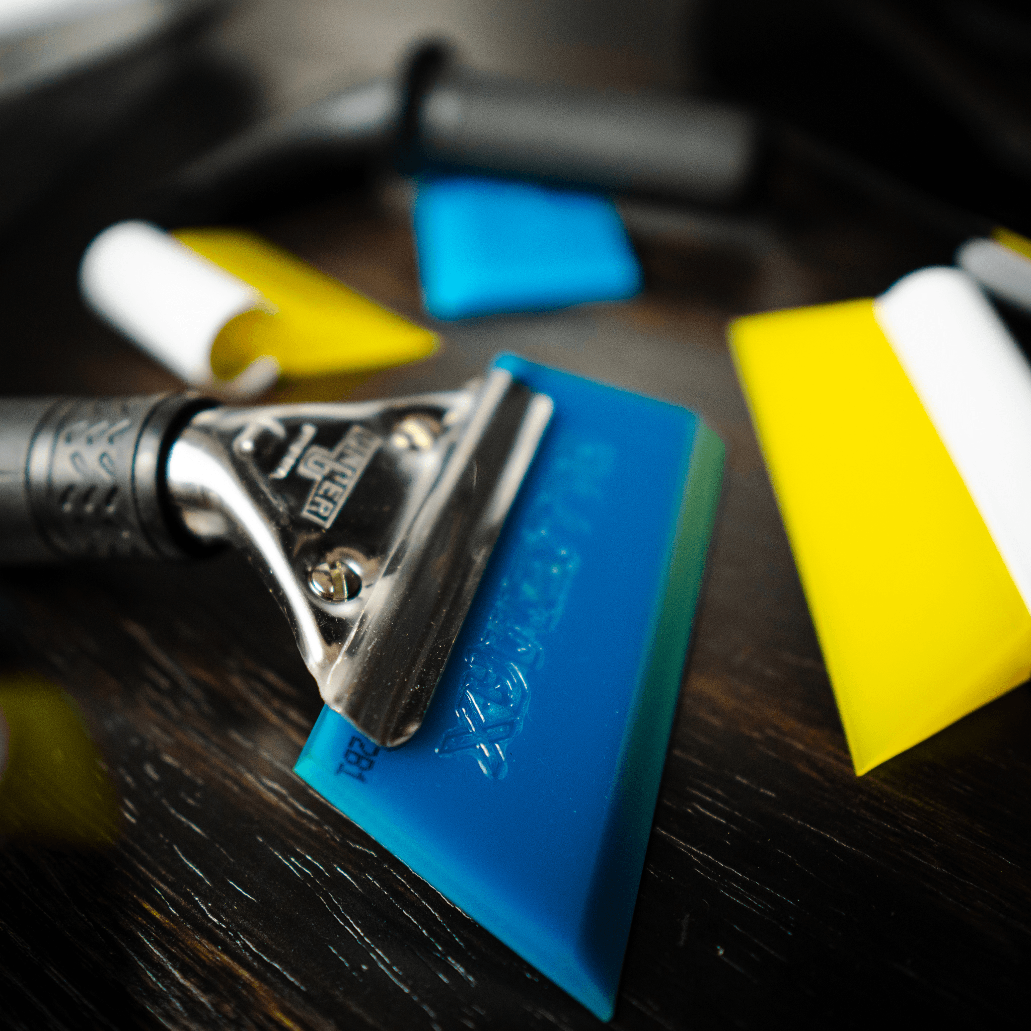 18.5*15cm Auto Window Tint Slammer Tint Tools Plastic Squeegee