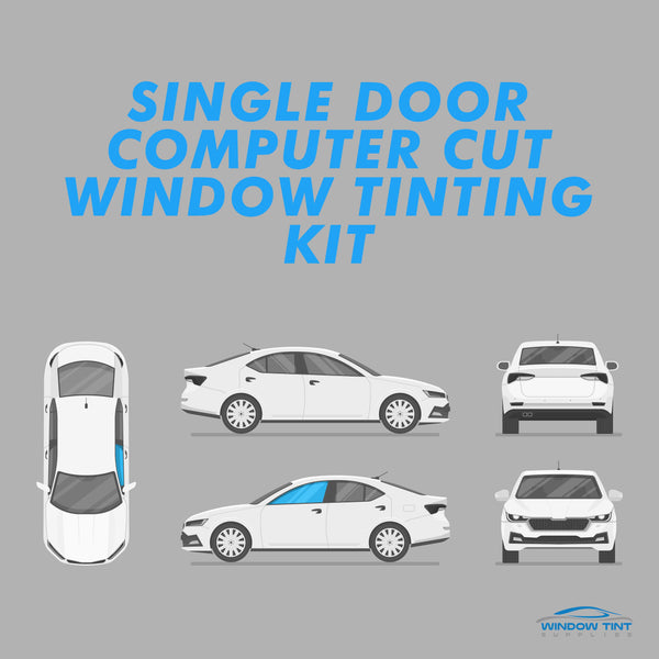 Single Door Window - Computer Cut Window Tinting Kit