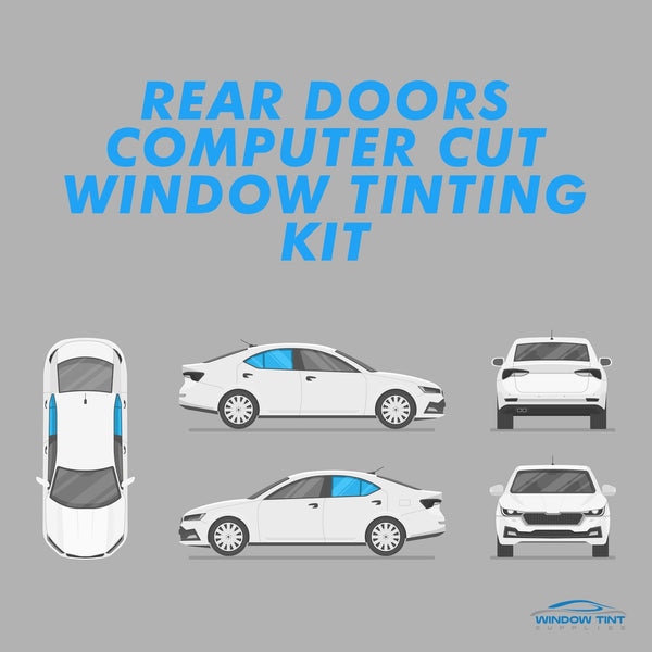 Rear Doors - Computer Cut Window Tinting Kit
