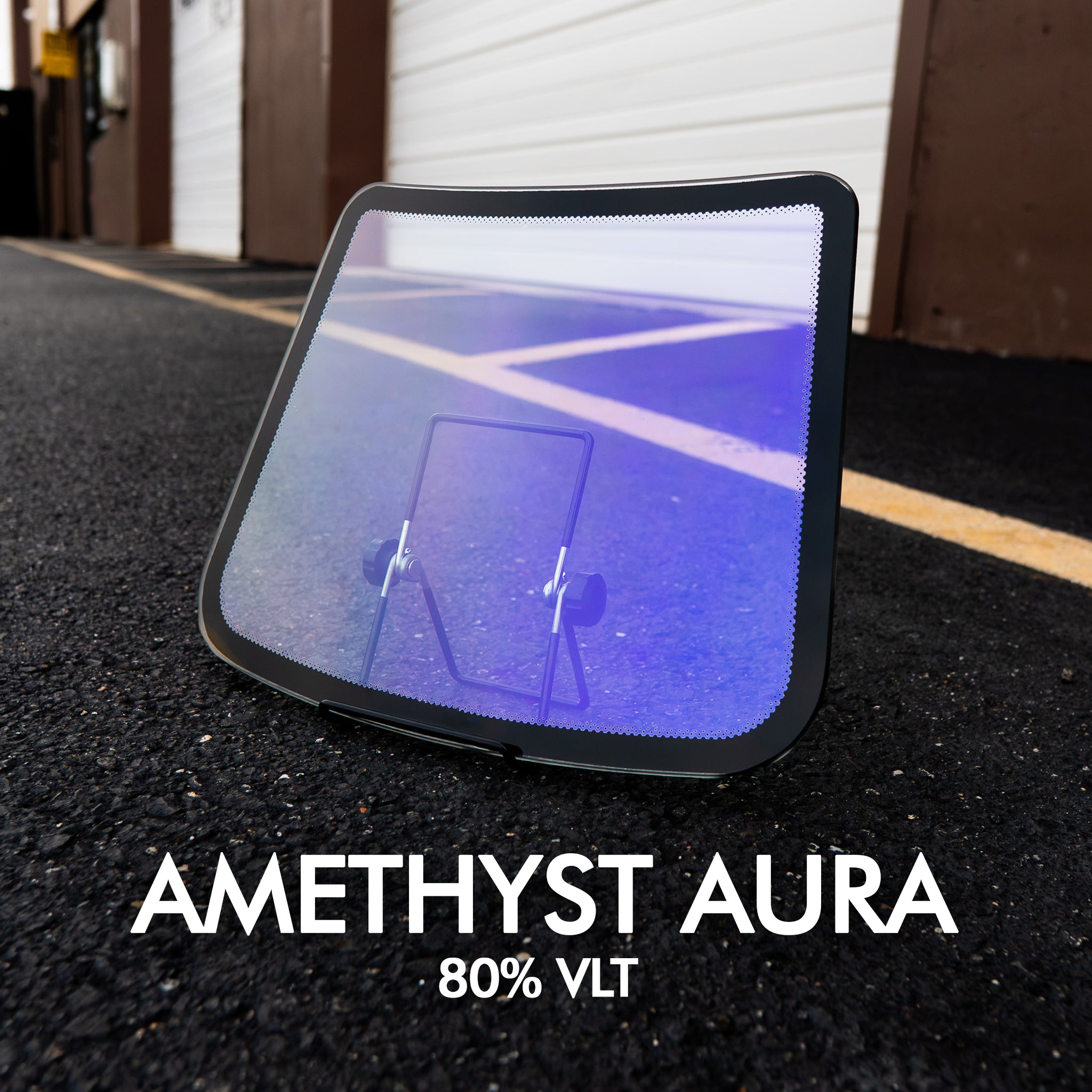 Chameleon Window Film - Amethyst Aura 80%