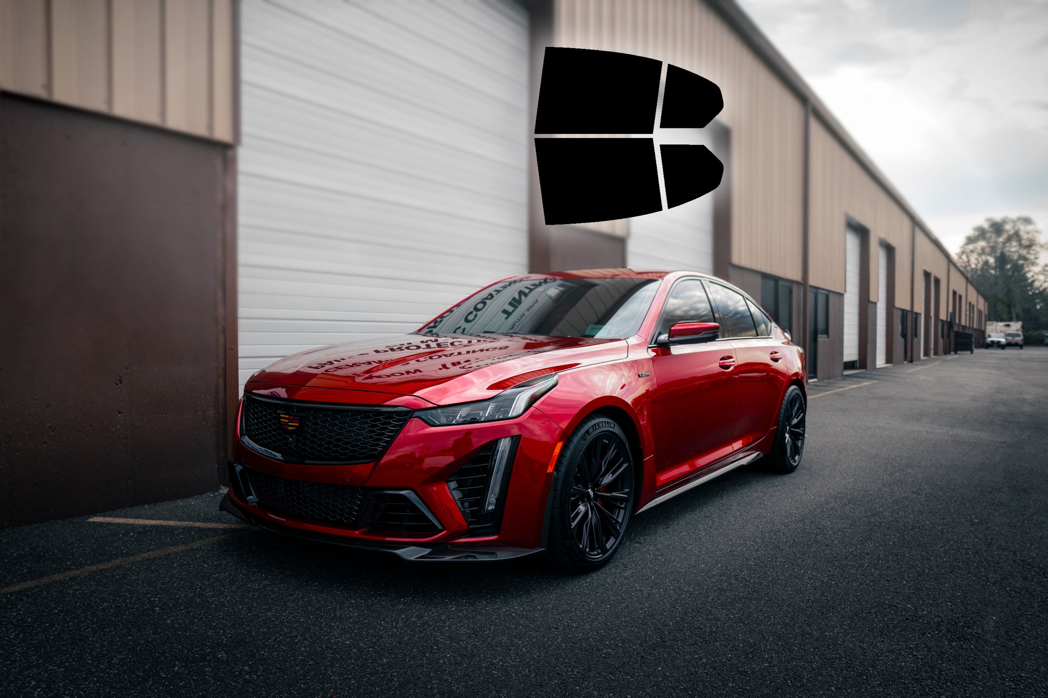 Rear Doors - Computer Cut Window Tinting Kit