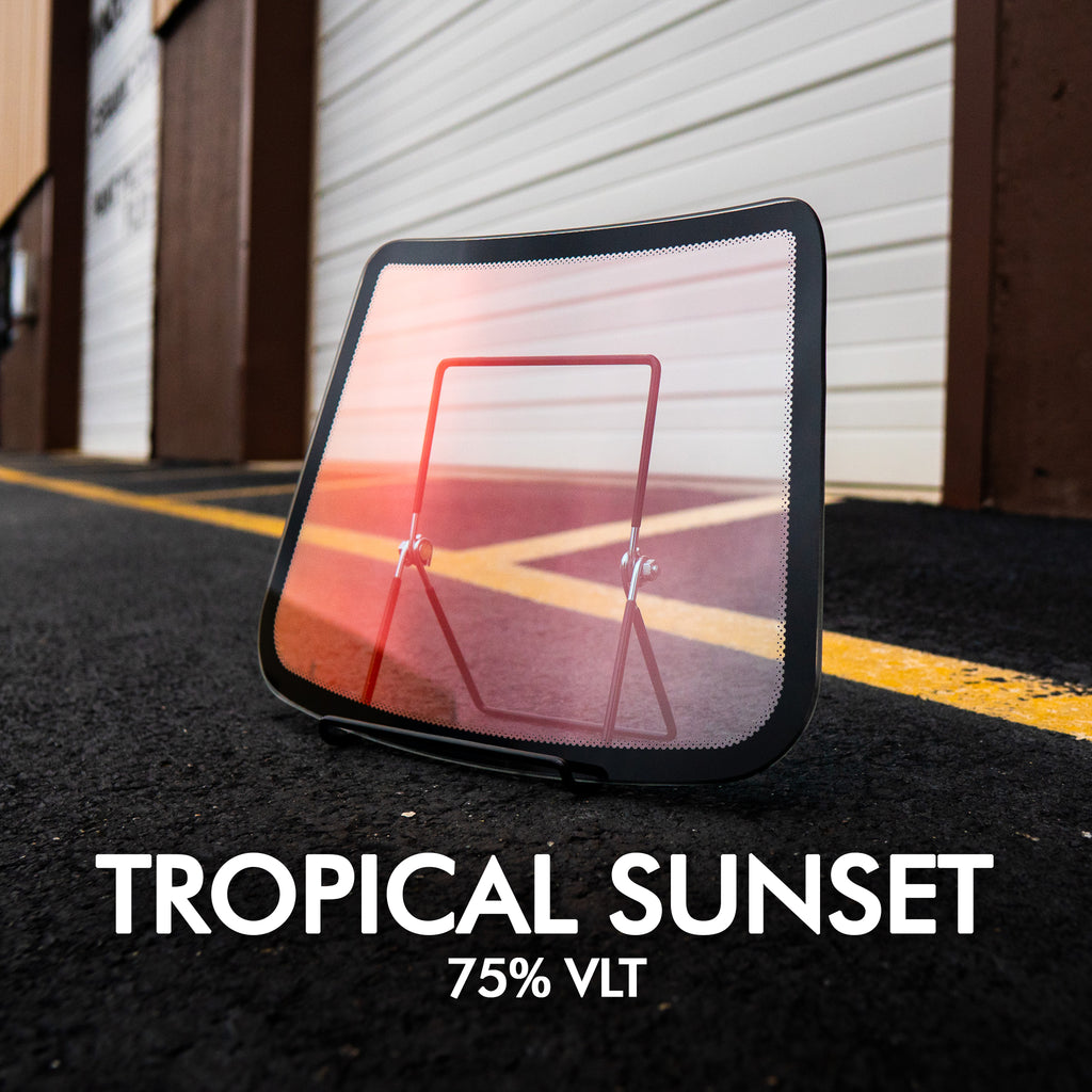 Chameleon Window Film - Tropical Sunset (75%) 60
