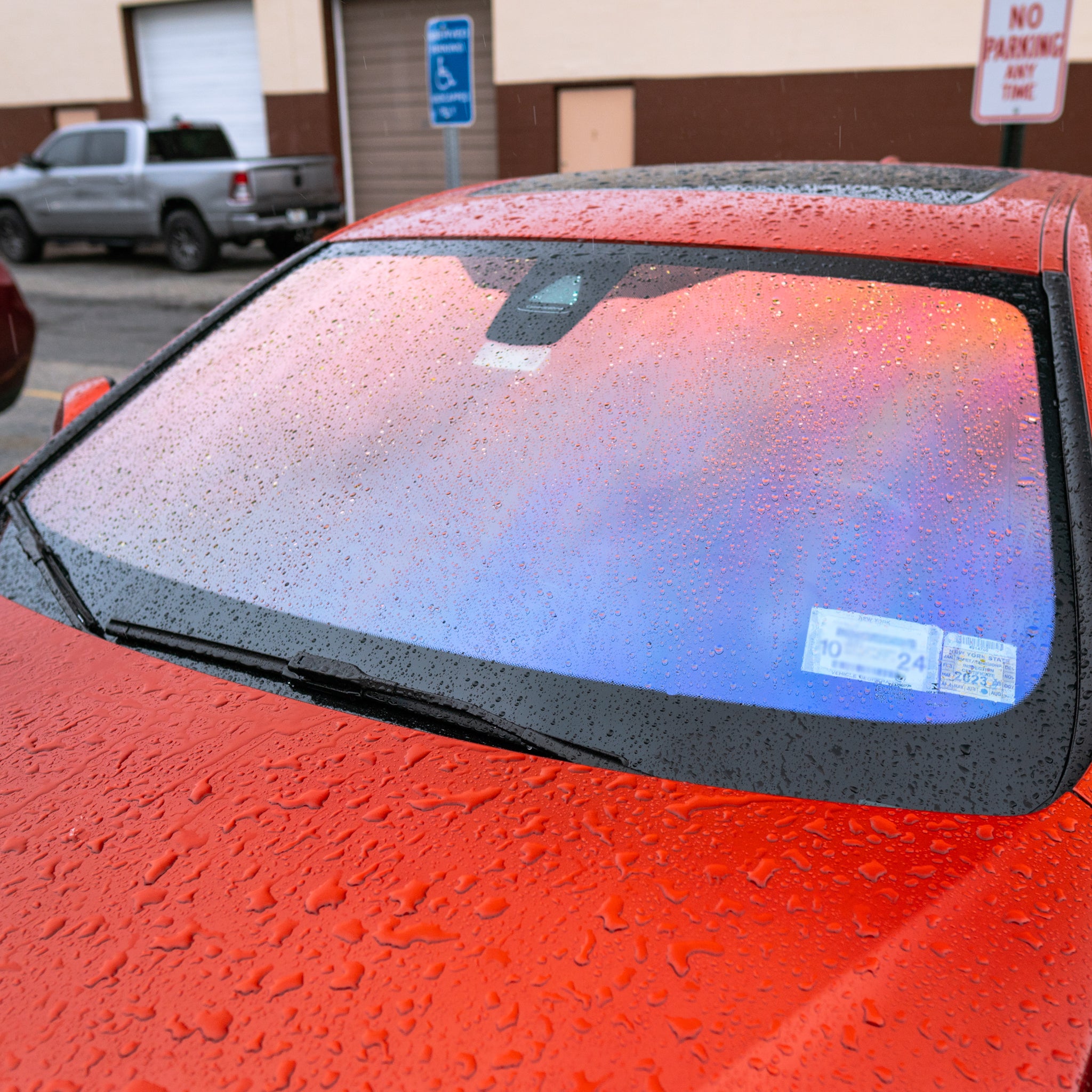 Chameleon Window Film ROSE RED SUNSET Window Tint Supplies