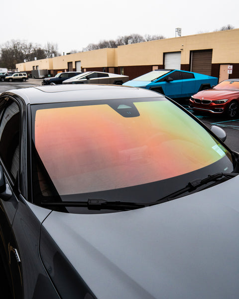 Chameleon Window Film - Tropical Sunset (75%) 60