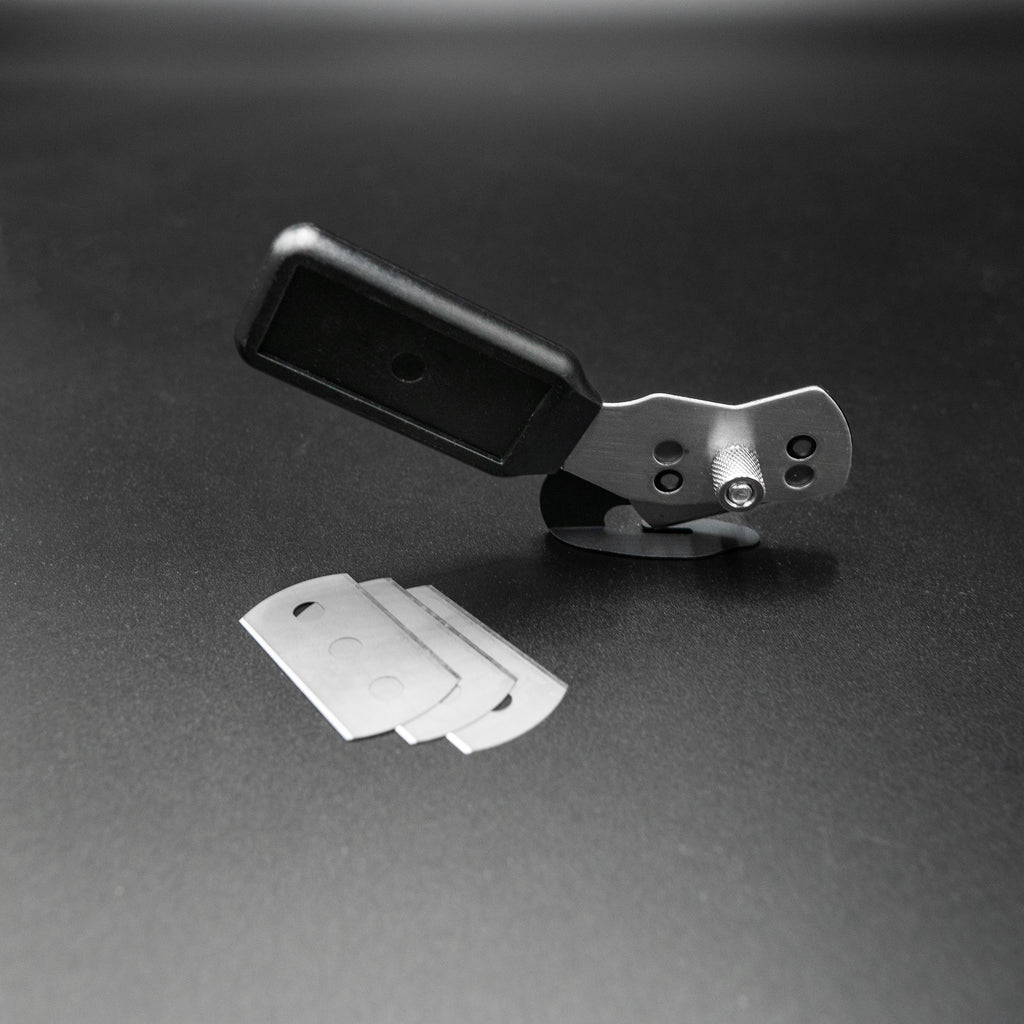 Precision Vinyl Film Slitter Tool + 3 Replacement Blades