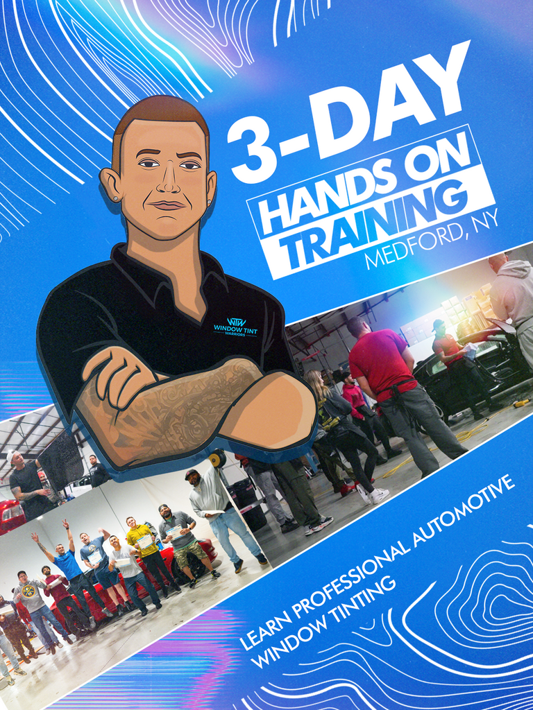 Hands-On Window Tinting Class | 3-Days | Medford, NY