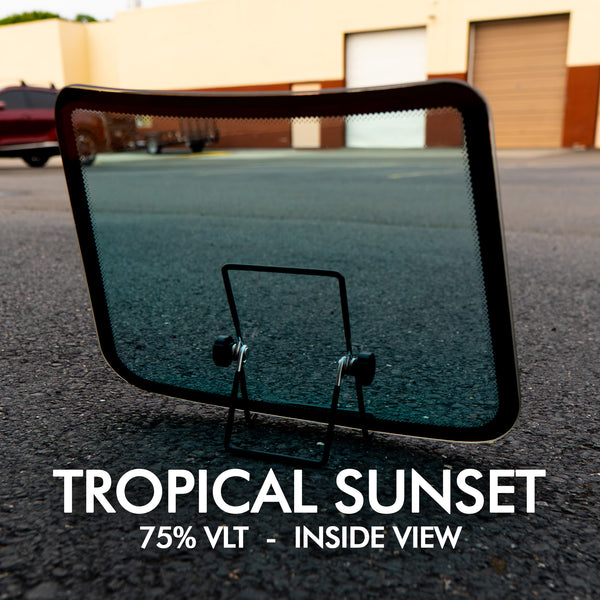 Chameleon Window Film - Tropical Sunset 75%