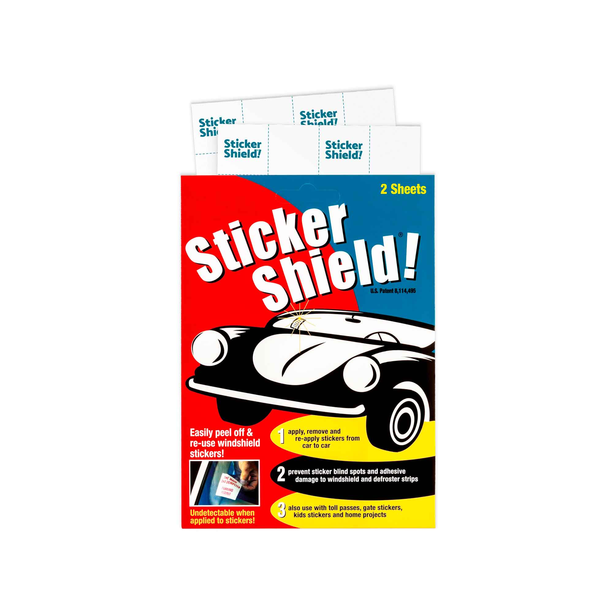 Sticker Shield (For Windshield Stickers)