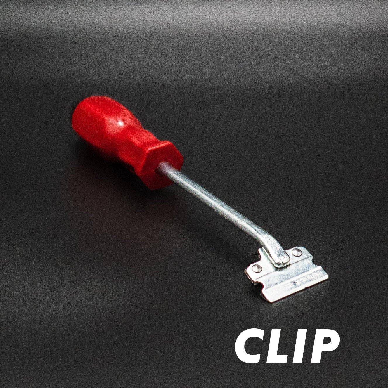 1" EXTENDED REACH - CLIP SCRAPER - Window Tint Supplies