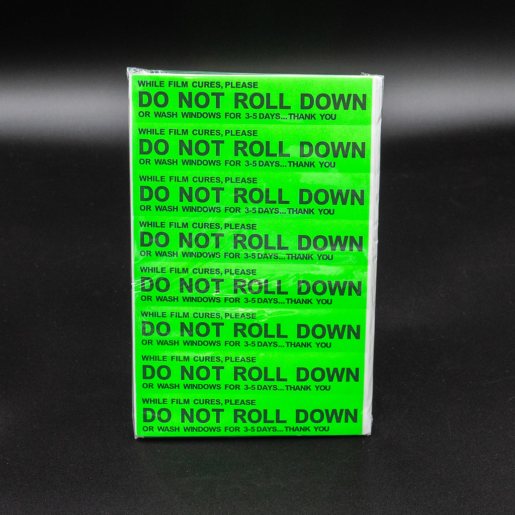 Do Not Roll Down - Stickers (100pc)