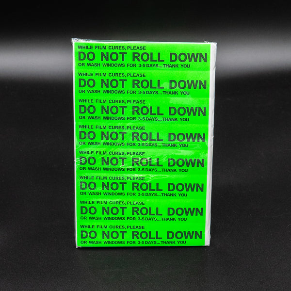 Do Not Roll Down - Stickers (100pc)