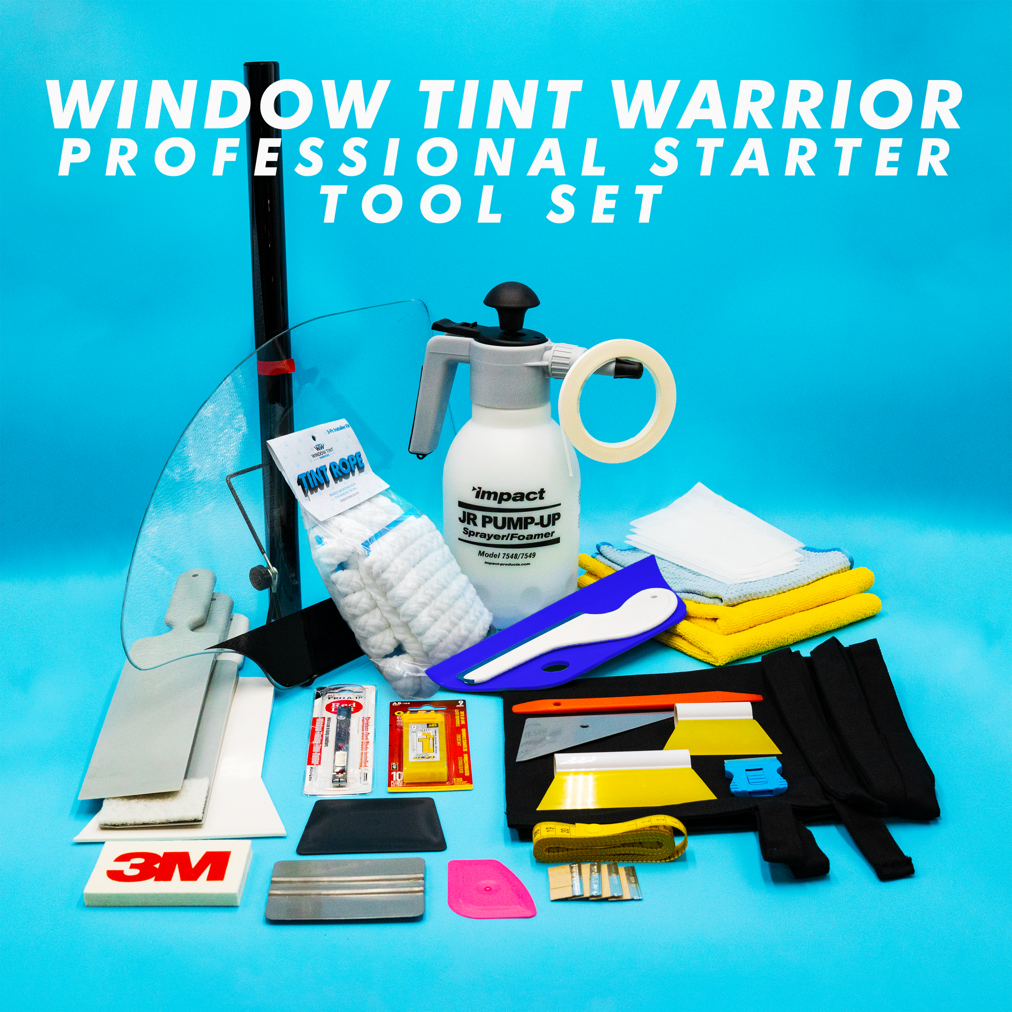 Professional Window Tint Tools Kit for Car Auto Film Tinting