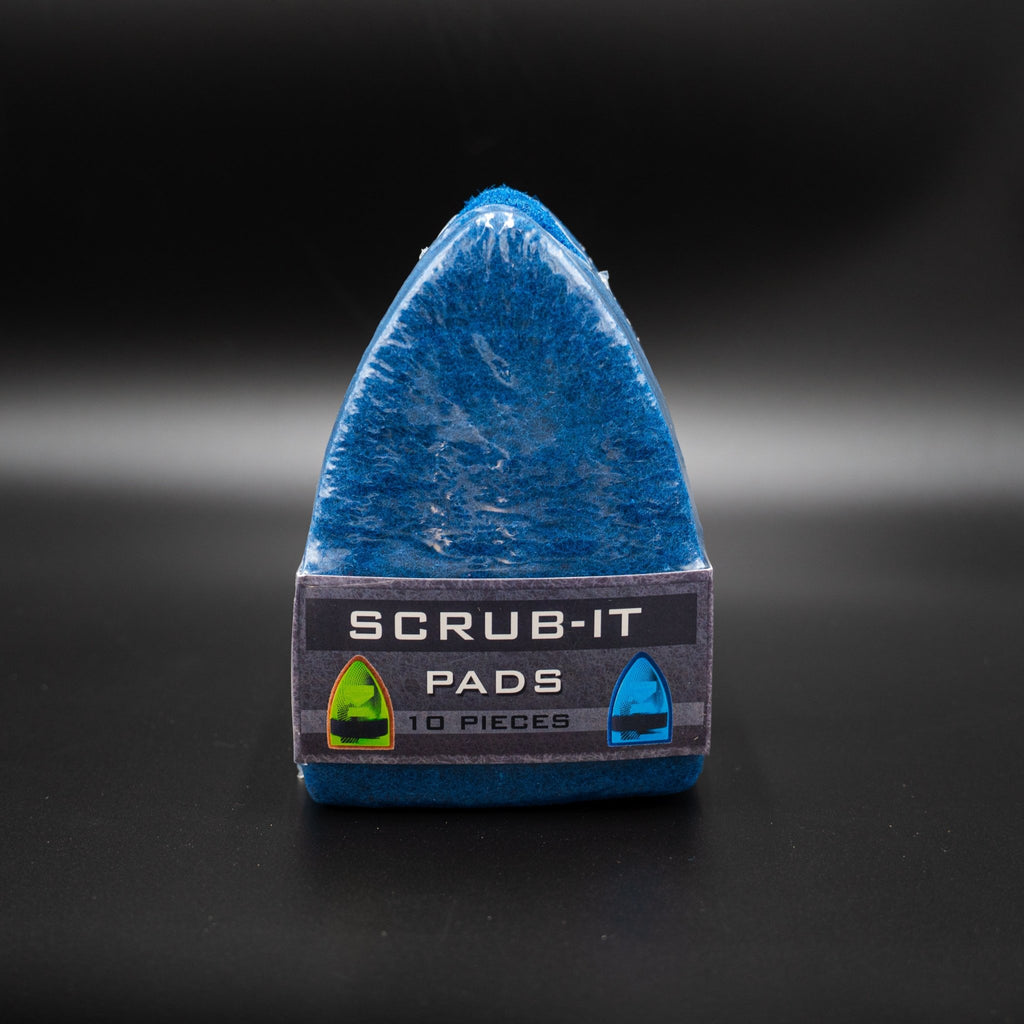 Replacement Pads for Tri-Edge Scrub-It Blue - Window Tint Supplies