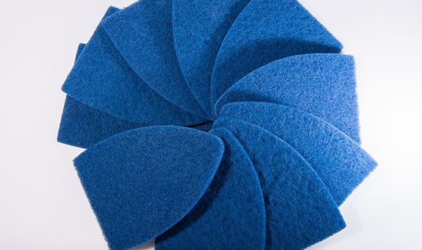 Replacement Pads for Tri-Edge Scrub-It Blue